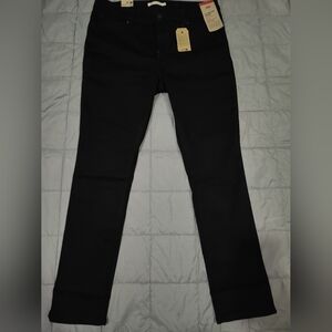 Levi's 32x28 Women's 311 Shaping Skinny Soft Black Jeans NWT